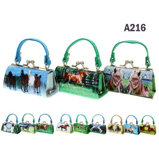 Lipstick Case - Horses Print - 12PCS/PACK - LS-A216